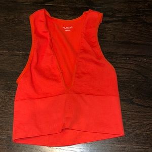 Red out from under hailey seamless plunge bra top